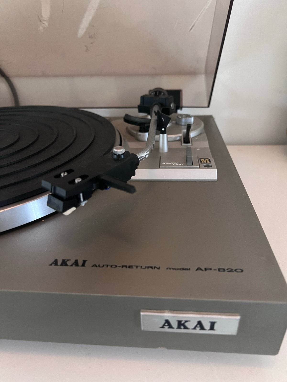 Akai AP-B20 Automatische Platenspeler - Vintage, Audio, Tv en Foto, Platenspelers, Ophalen, Gebruikt, Automatisch, Platenspeler
