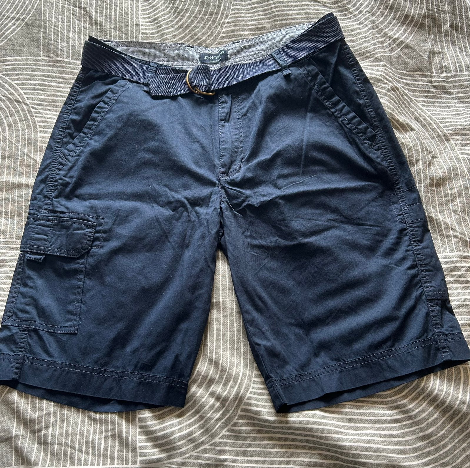 Korte broek heren John Cabot Nieuw!!!!, Kleding | Heren, Broeken en Pantalons, Verzenden, Nieuw, Maat 48/50 (M), Blauw