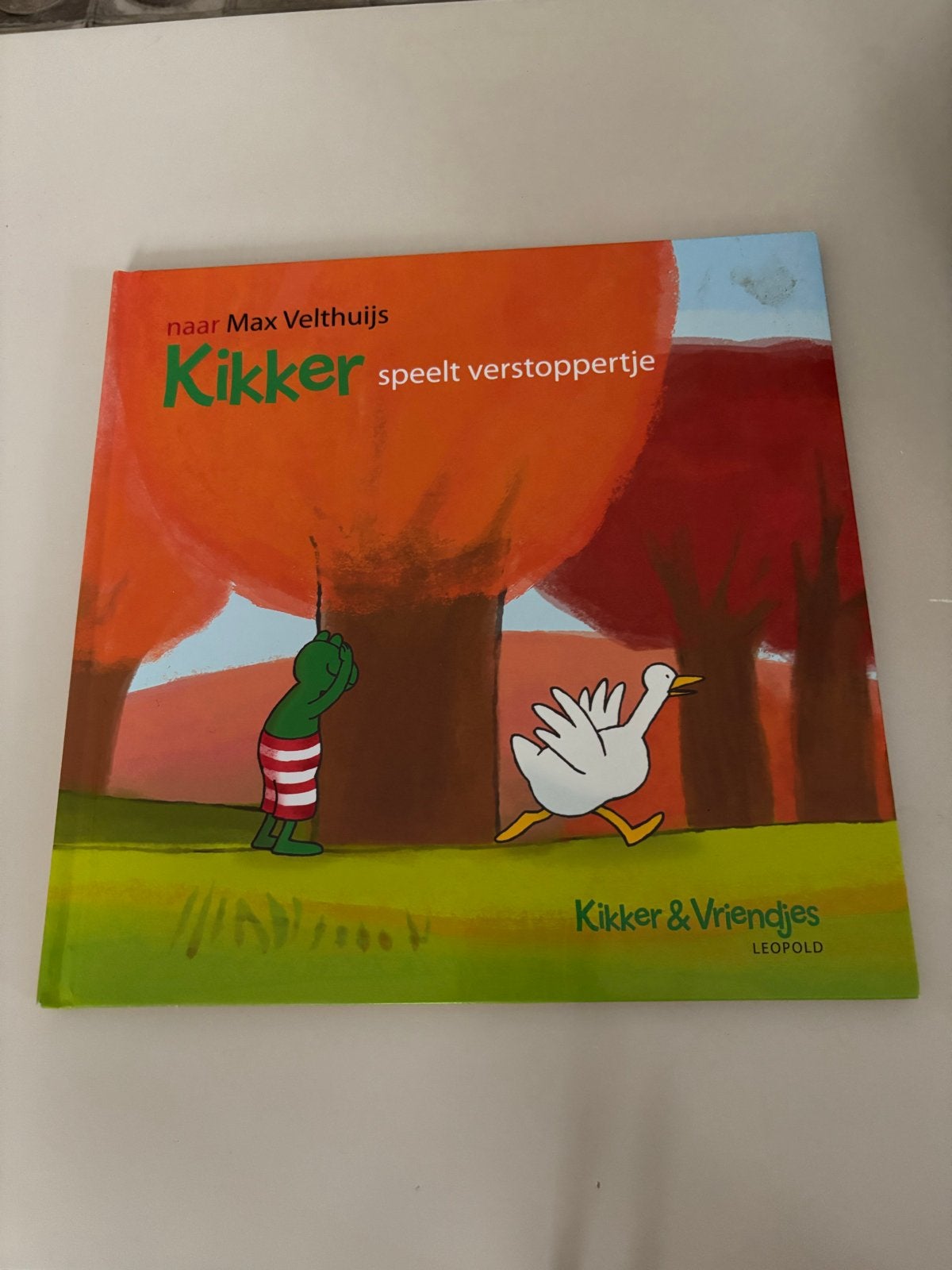 Kikker speelt verstoppertje - Max Velthuijs, Gelezen, Fictie algemeen, Jongen of Meisje, Ophalen of Verzenden