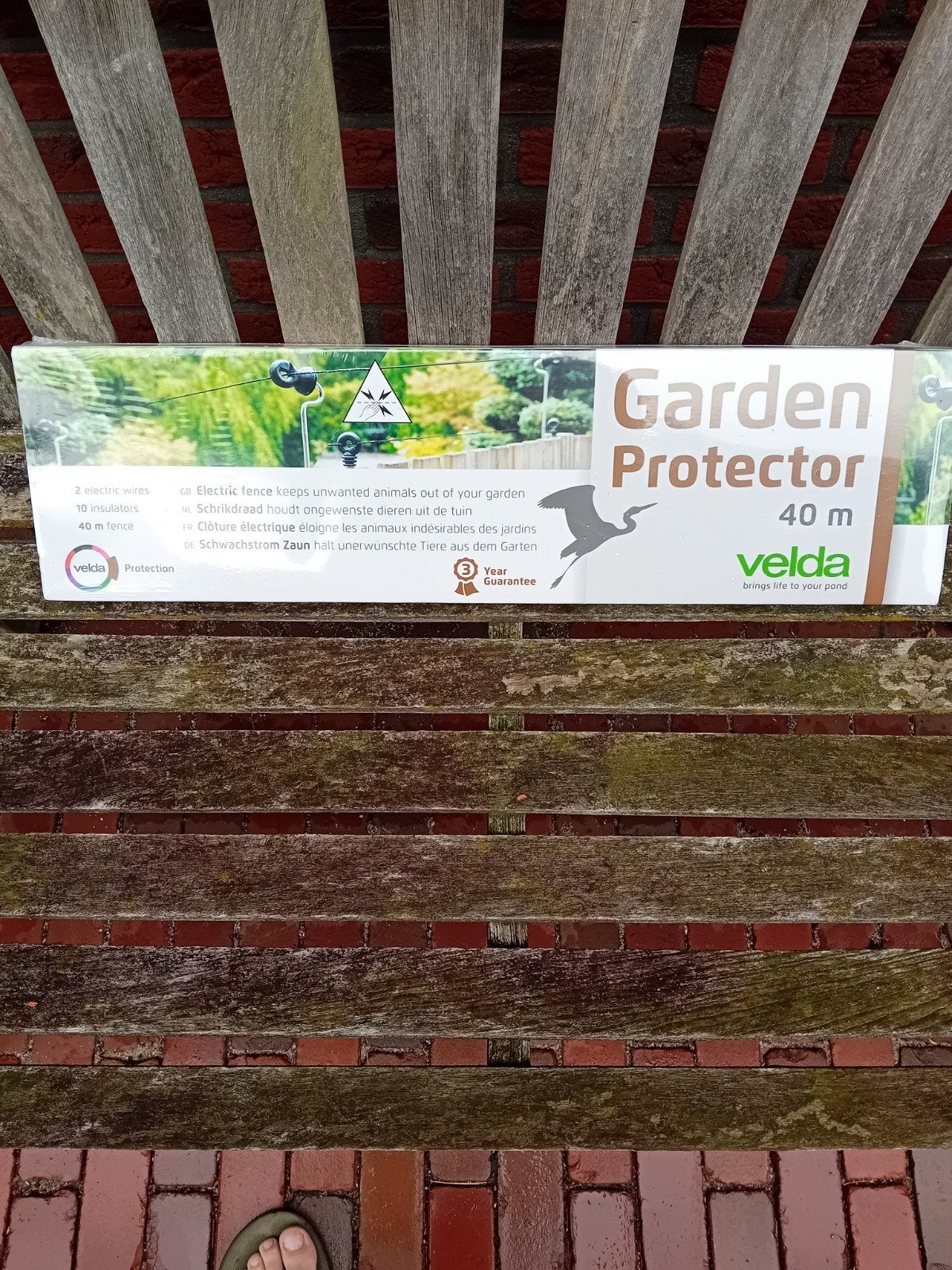 Velda Garden Protector 40m schrikdraad nieuw in verpakking, Ophalen, Nieuw, Kunststof, Overige typen