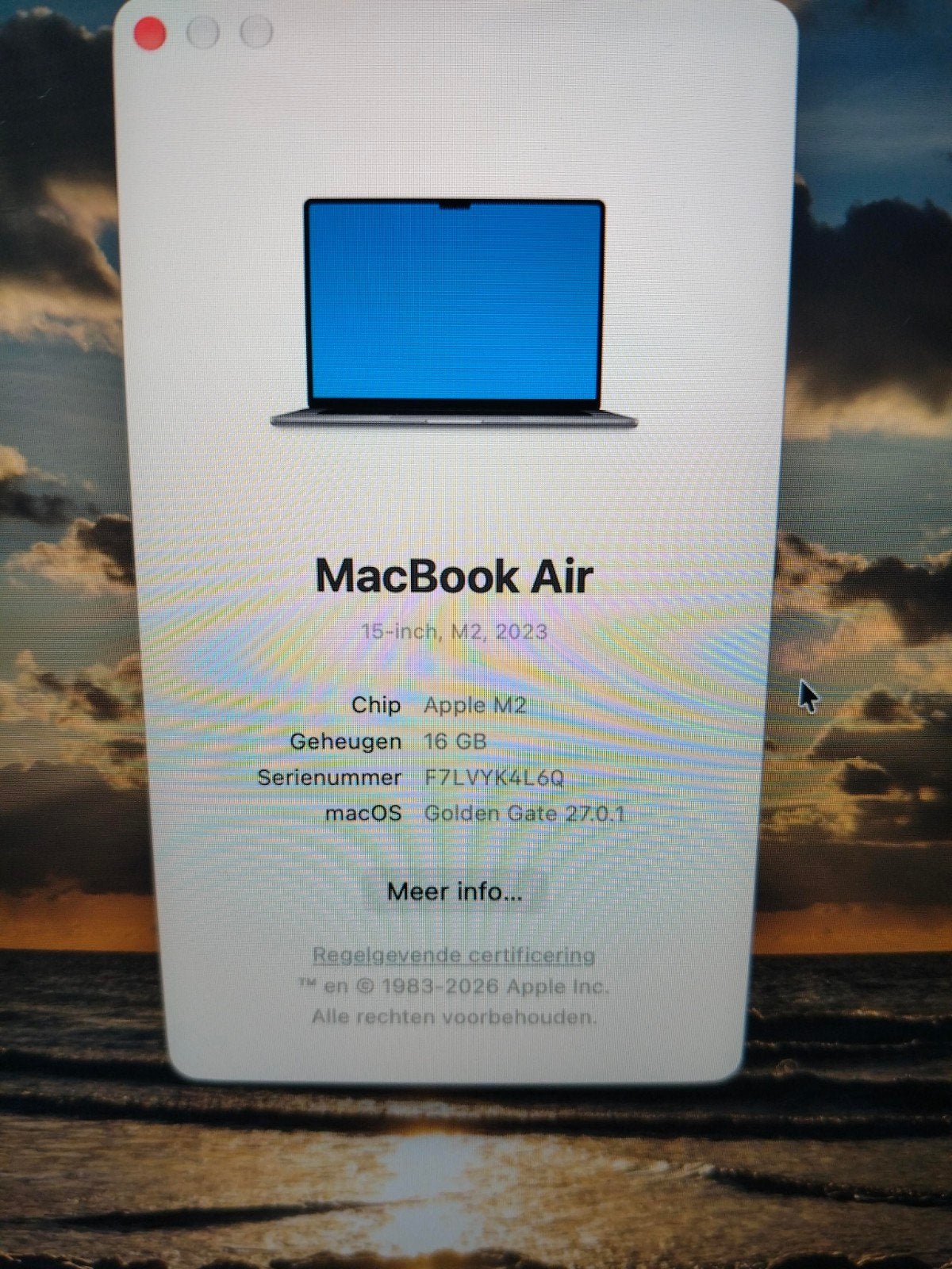 MacBook Air 15-inch M2 (2023) - 16GB RAM, 512GB SSD, Computers en Software, 512 GB, Ophalen of Verzenden, Zo goed als nieuw, MacBook Air