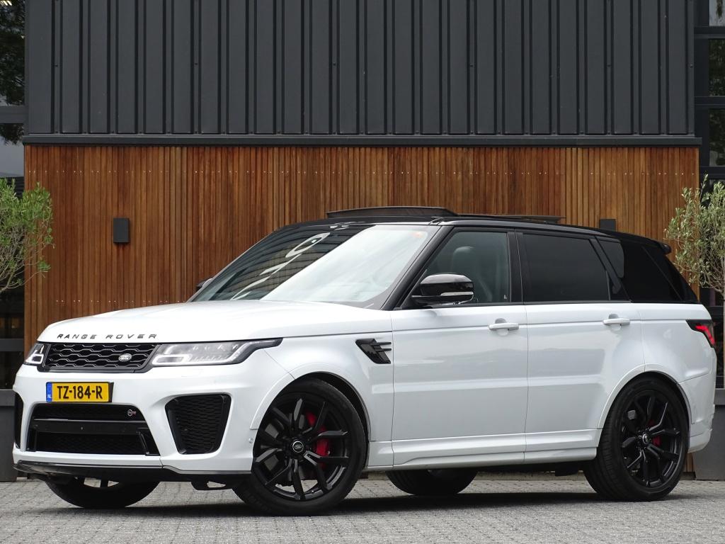 Land Rover Range Rover Sport SVR 5.0 V8 SC 576PK / LED / ful, Automaat, Gebruikt, Met garantie (alle), 3000 kg