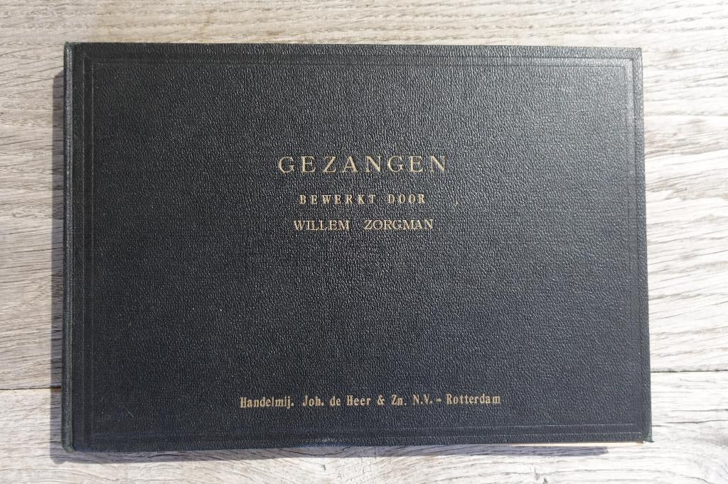 Koraalboek gezangen  Willem Zorgman, Muziek en Instrumenten, Orgel, Gebruikt, Ophalen of Verzenden, Religie en Gospel