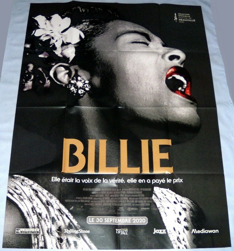 BILLIE   HOLIDAY     filmposter**, Verzenden, Nieuw, Poster, Artwork of Schilderij