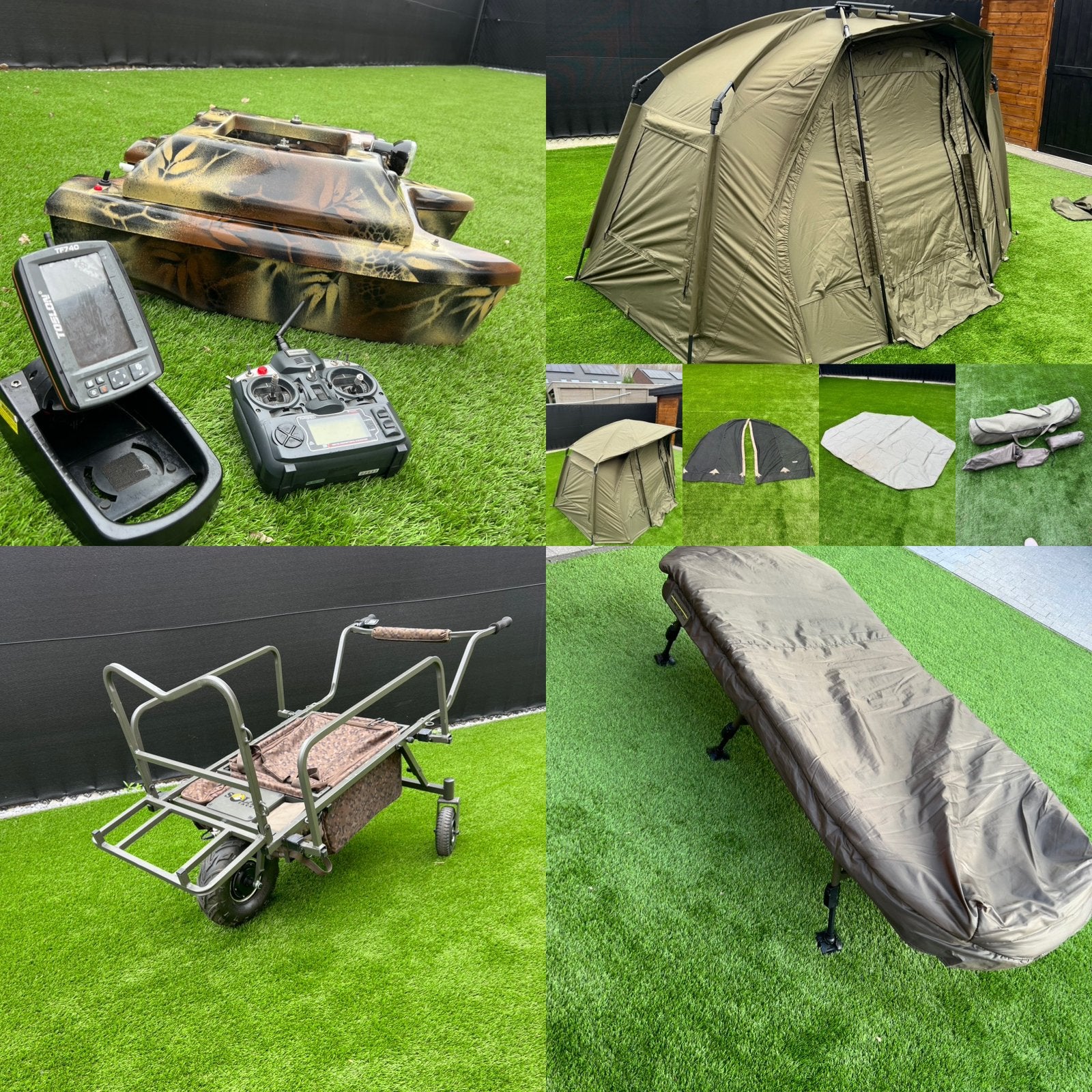 VOLLEDIGE SET KARPERMATERIAAL!!, Watersport en Boten, Ophalen of Verzenden, Zo goed als nieuw