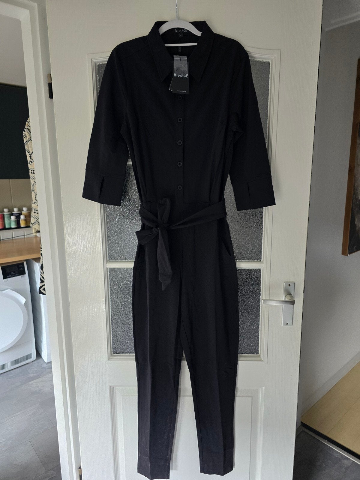 nieuw mi piace jumpsuit teavel zwart L, Kleding | Dames, Ophalen of Verzenden, Nieuw, Zwart