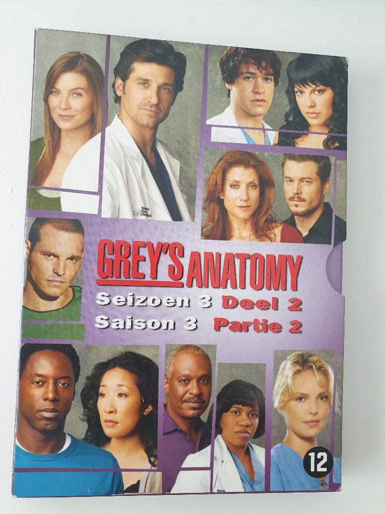 Grey's Anatomy - DVD Box Seizoen 3 Deel 2, Vanaf 12 jaar, Ophalen of Verzenden, Zo goed als nieuw, Drama