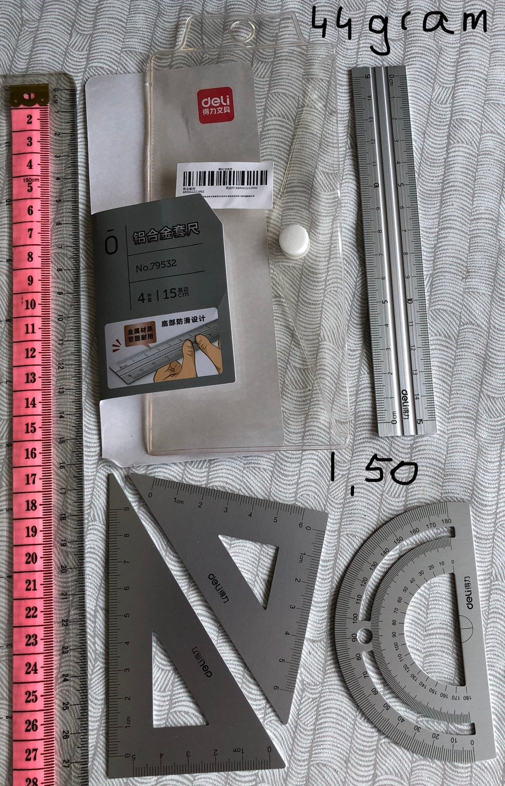 Liniaal set nw, Ophalen of Verzenden, Nieuw