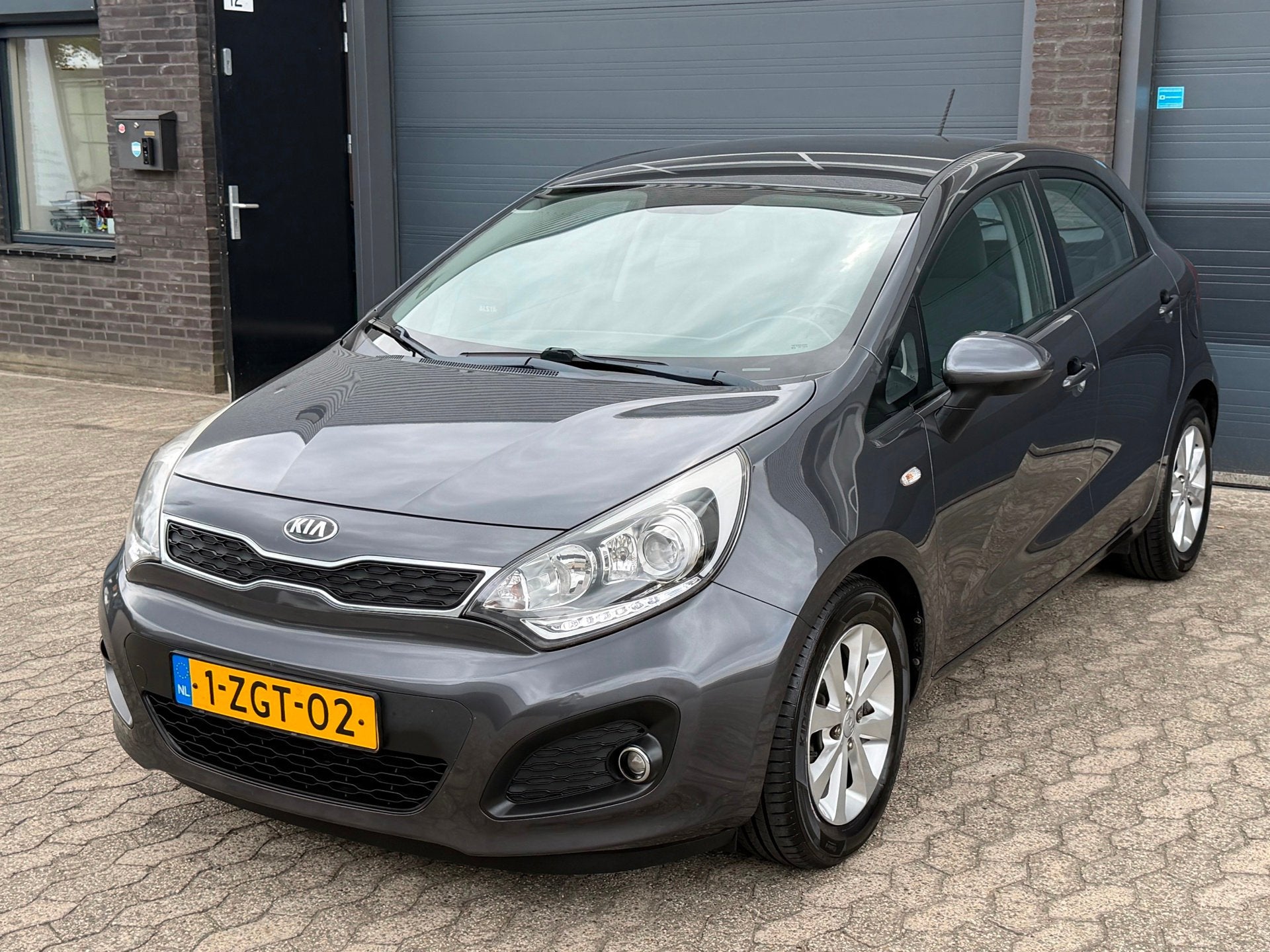 Kia Rio 1.2 CVVT BusinessLine| CRUISE|AIRCO|MF-STUUR|NAP, Auto's, 4 cilinders, Bedrijf, Handgeschakeld, Rio