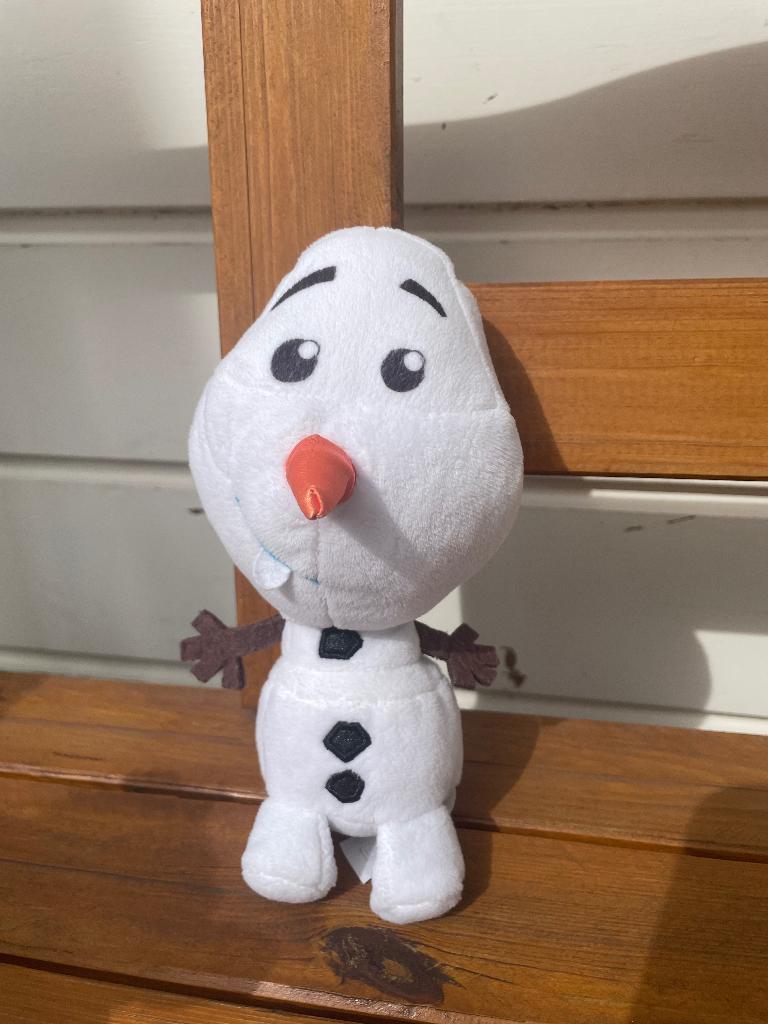 Olaf sneeuwpop knuffel Frozen | Disney Nicotoy, Ophalen of Verzenden, Overige figuren, Zo goed als nieuw, Knuffel