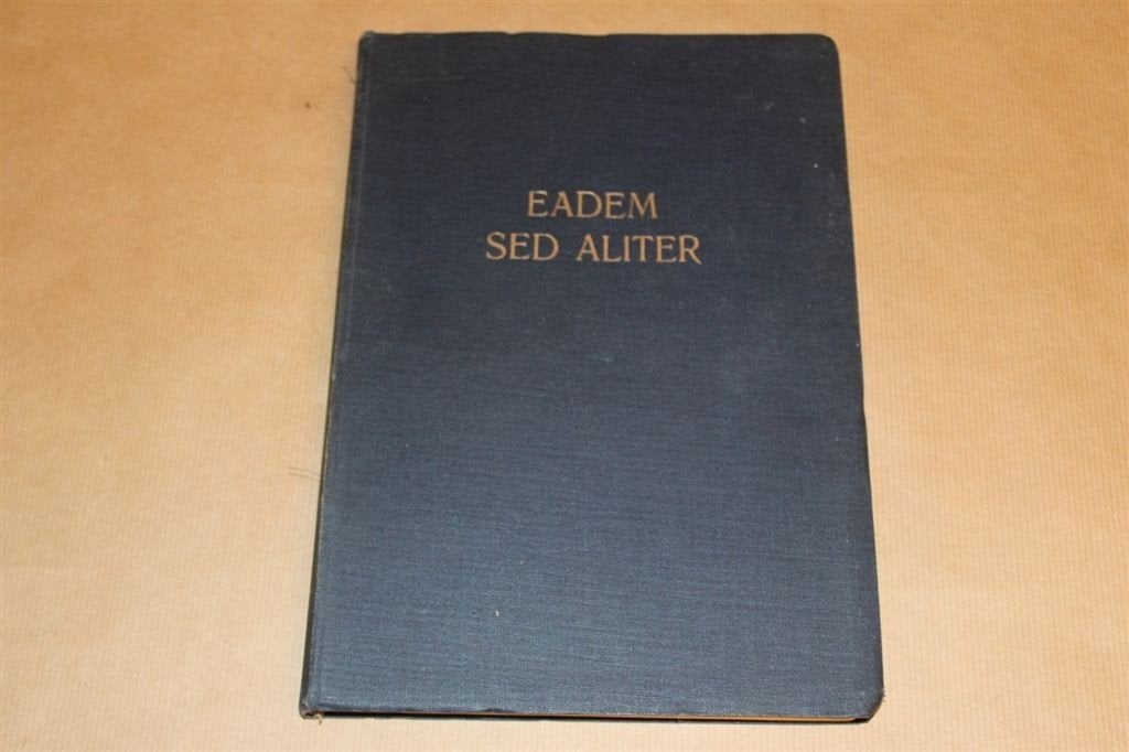 Eadem Sed Aliter - Herbouw Mutua Fides Groningen, Ophalen of Verzenden, Zo goed als nieuw