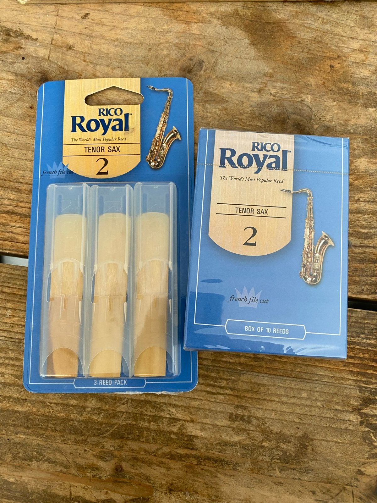 Rico Royal Tenor Sax Rietjes - Nieuw (3-pack & 10-pack), Verzenden, ., Nieuw, Houtblazer