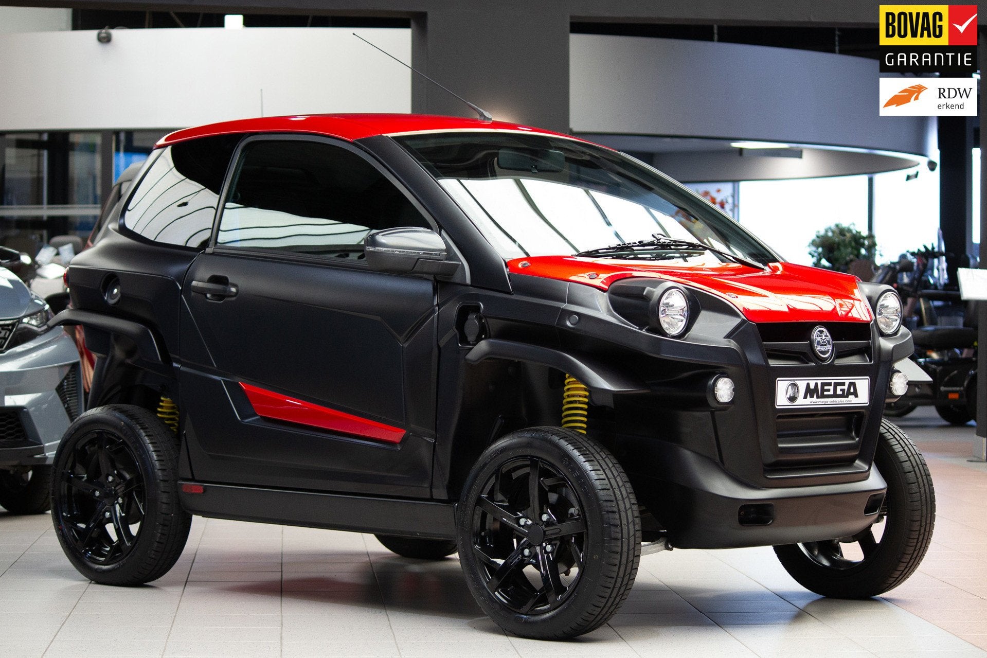 Aixam brommobiel Mega e-Scouy 2023 7 kWh 100km actieradius, Gebruikt, Overige merken