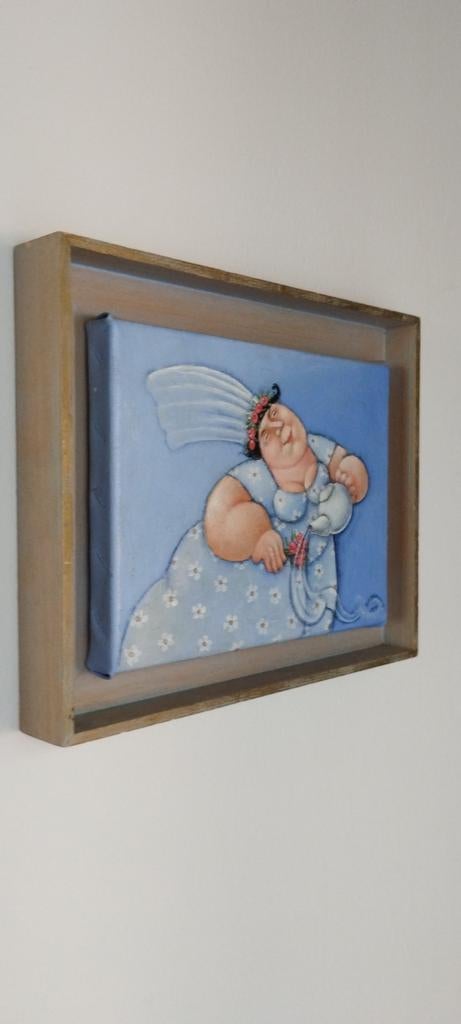 Schilderij 'De Bruid' van Ada Breedveld, 1999, Antiek en Kunst, Kunst | Schilderijen | Modern, Ophalen