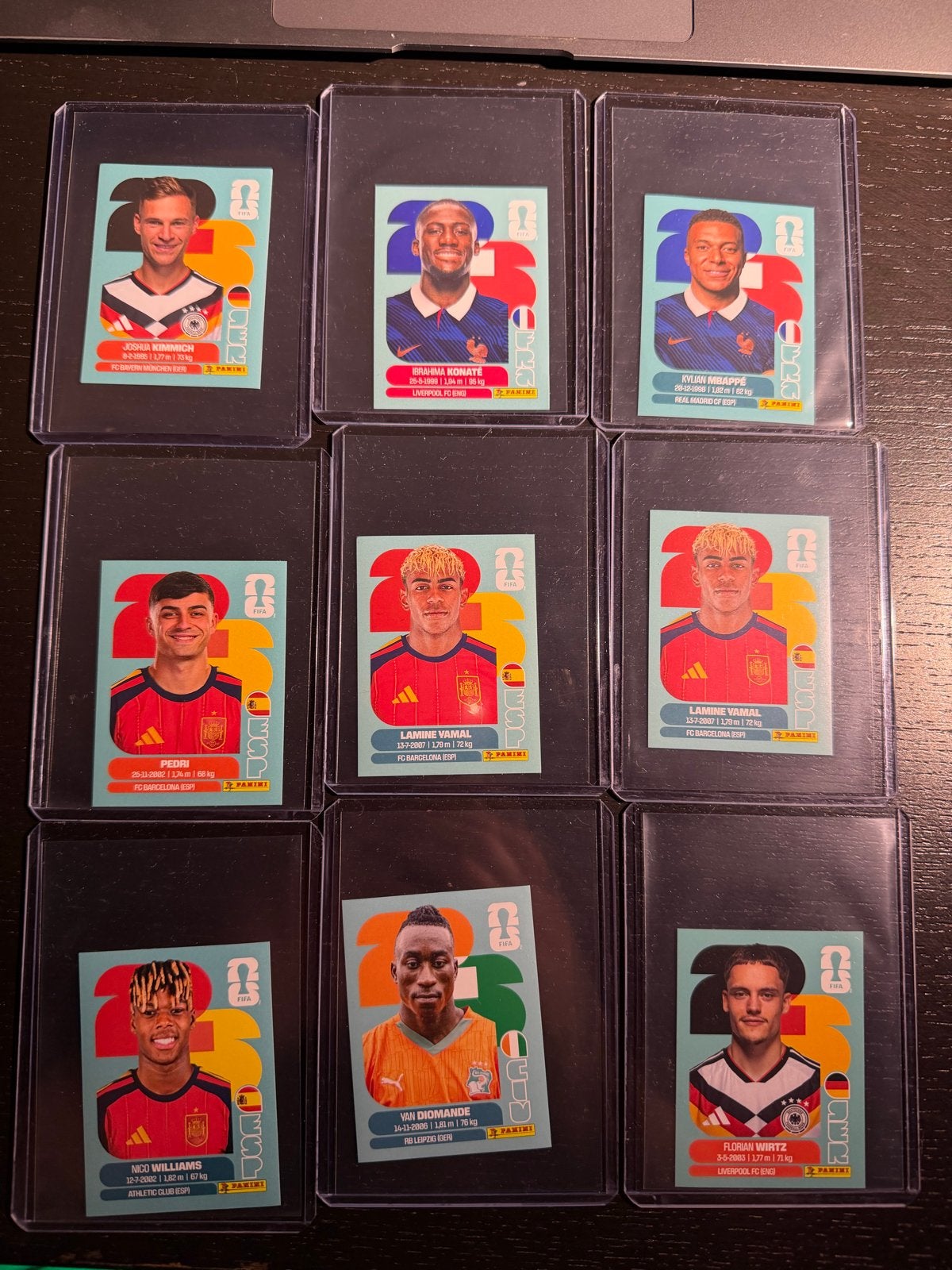 Panini WK 2026 Stickers - Diverse Spelers, Ophalen of Verzenden, Nieuw, Buitenlandse clubs, Poster, Plaatje of Sticker