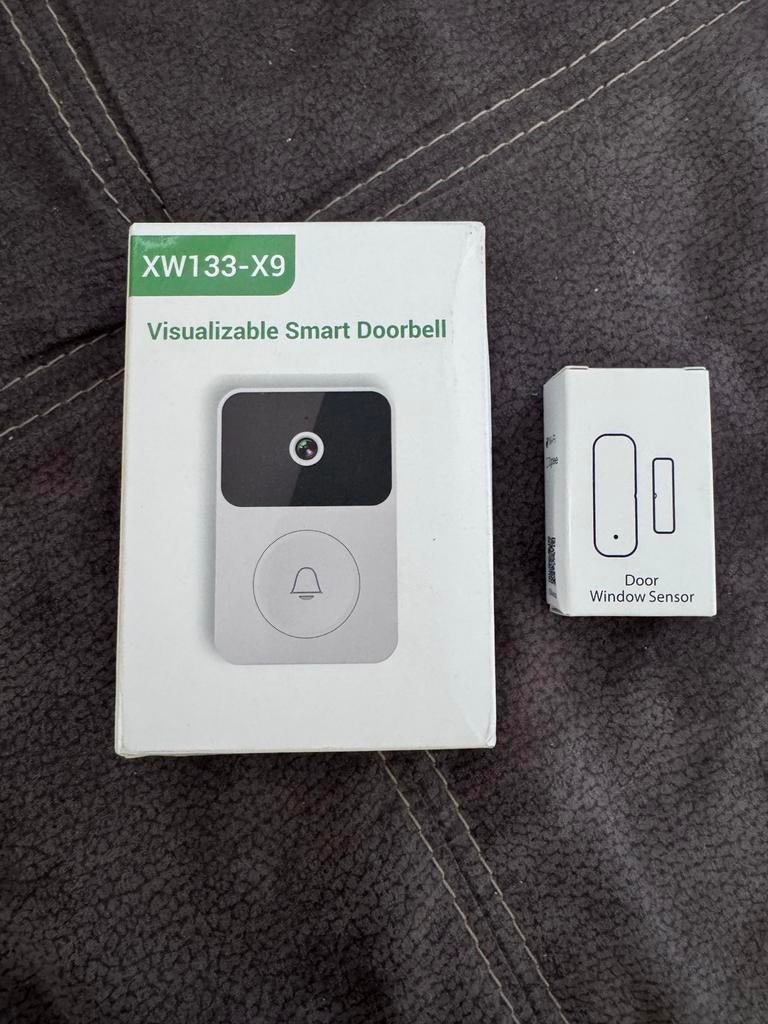 Deurbel met sensor voor deur of raam, Huis en Inrichting, Deurbellen, Ophalen of Verzenden, Compatibel met smartphone, Nieuw, Draadloos