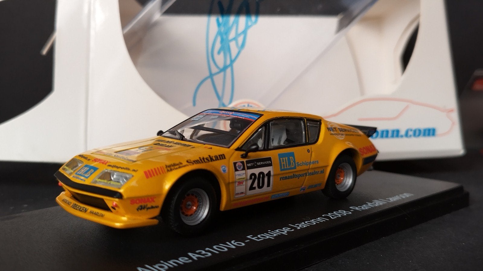 Renault Alpine A310 Equippe Jaronn 1:43 Eligor Pol, Overige merken, Auto, Verzenden, .