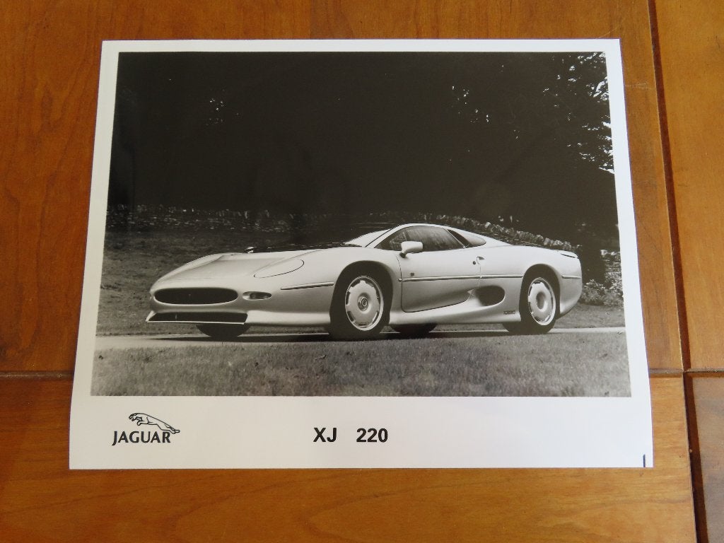 persfoto Jaguar XJ 220, Ophalen of Verzenden, Zo goed als nieuw, Overige merken, Jaguar
