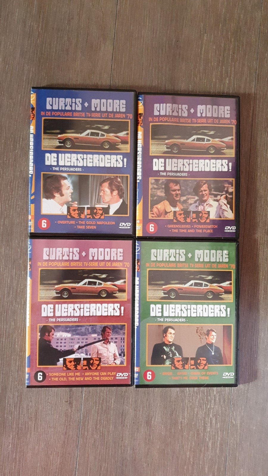 De Versierders - Complete DVD Boxset (4 DVD's), Boxset, Ophalen of Verzenden, Zo goed als nieuw, Komedie