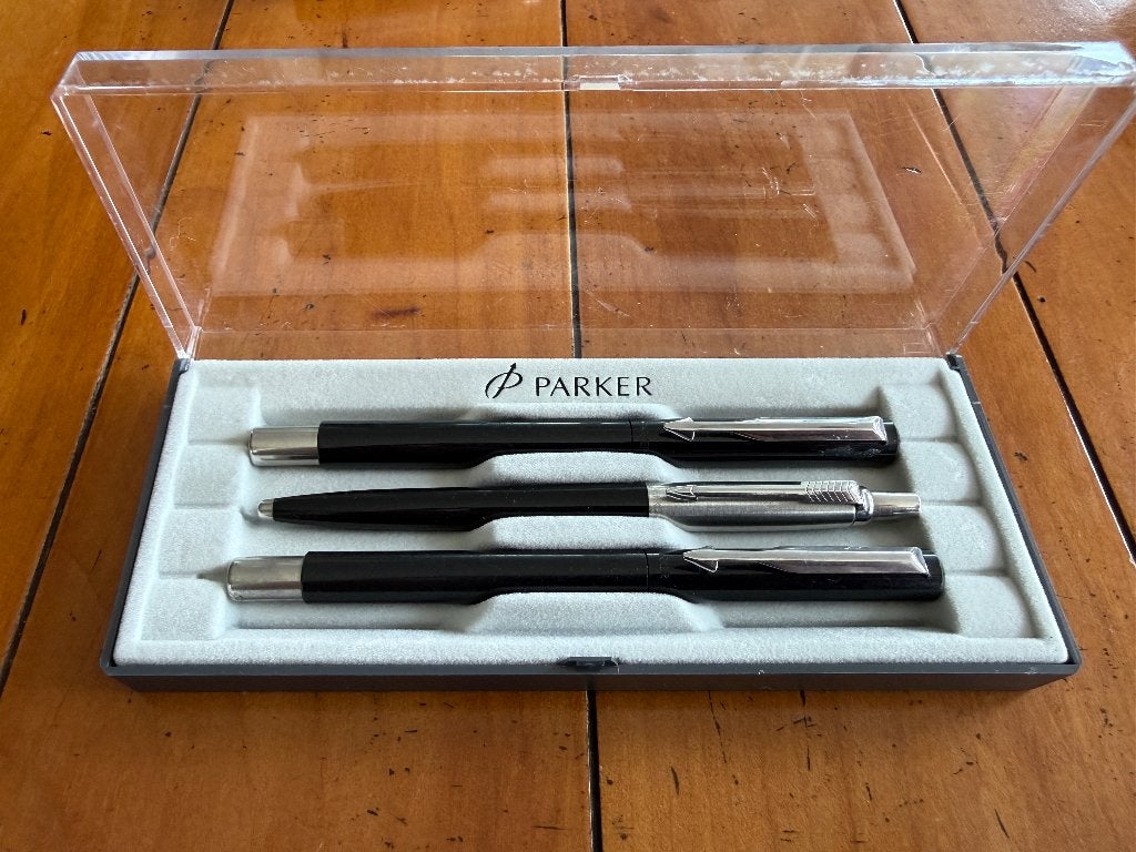 Parker Pennenset – Vector Vulpen, Rollerball & Jotter Balpen, Pennenset, Parker, Nieuw, Met doosje