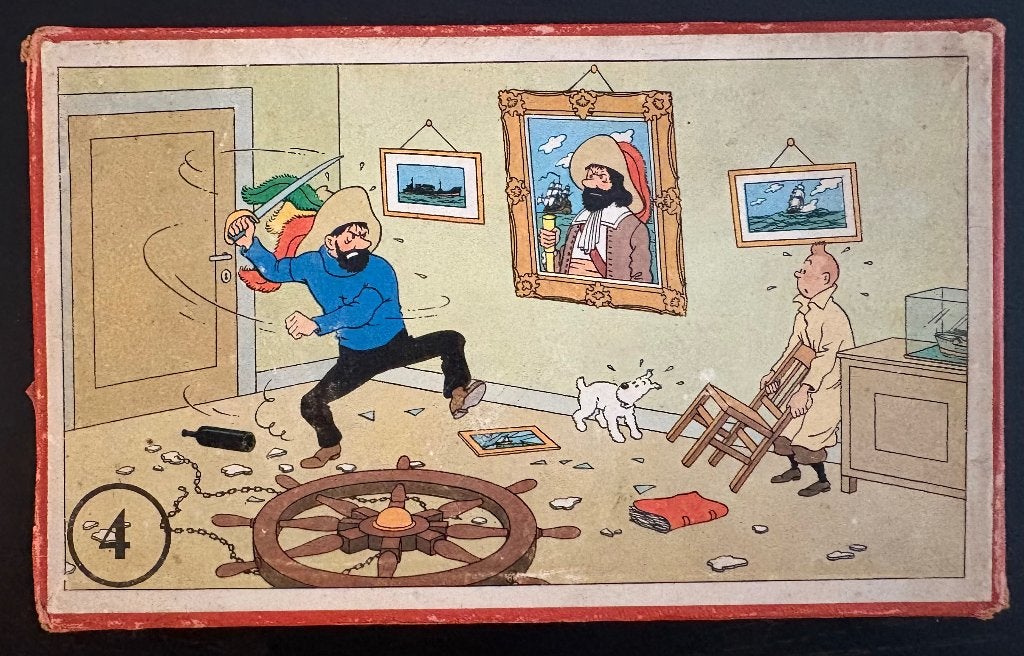 Kuifje - Kuifjesbon puzzel - Het geheim van de Eenhoorn, Eén stripboek, Verzenden, Gelezen