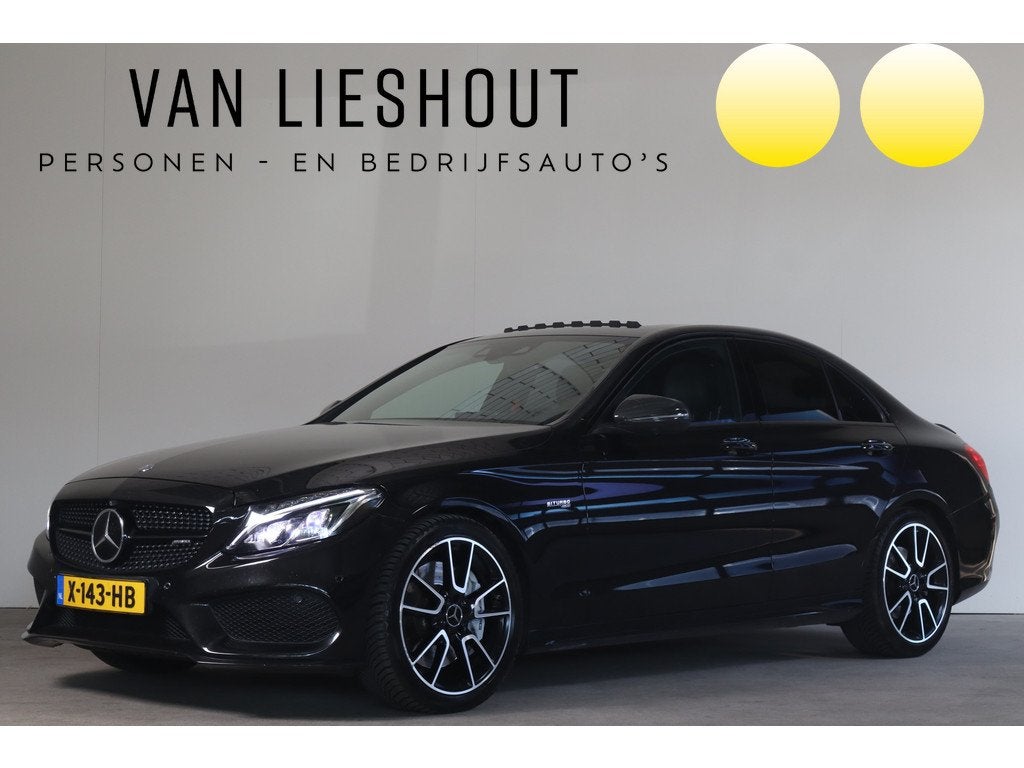 Mercedes-Benz C-Klasse AMG 43 4MATIC Pano I Burmester I Stoe, Auto's, Mercedes-Benz, Bedrijf, Te koop, C-Klasse, 360° camera, 4x4