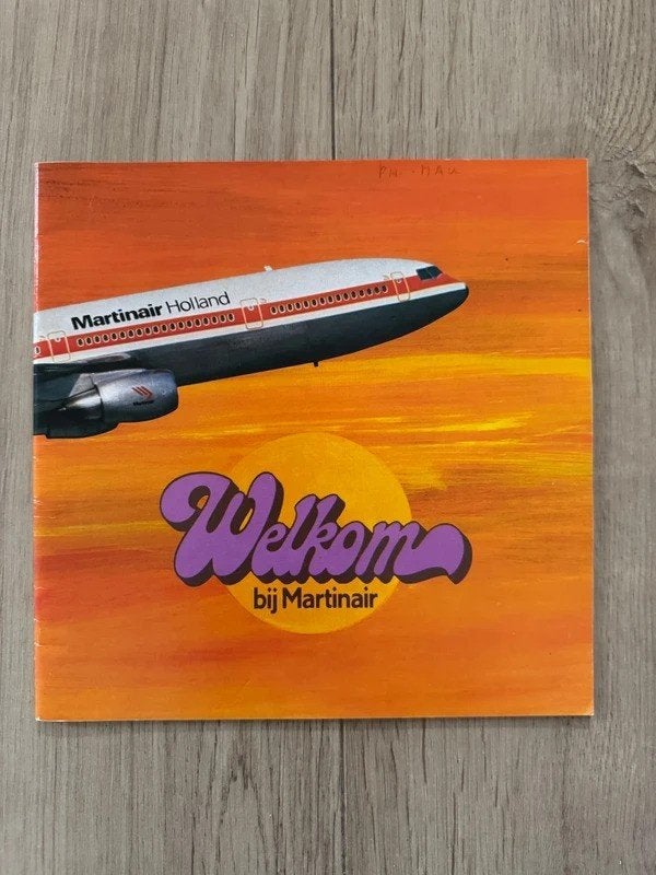Zeldzaam Martinair journaal magazine - Welkom uit 1975, Ophalen of Verzenden, Gelezen, Overige typen