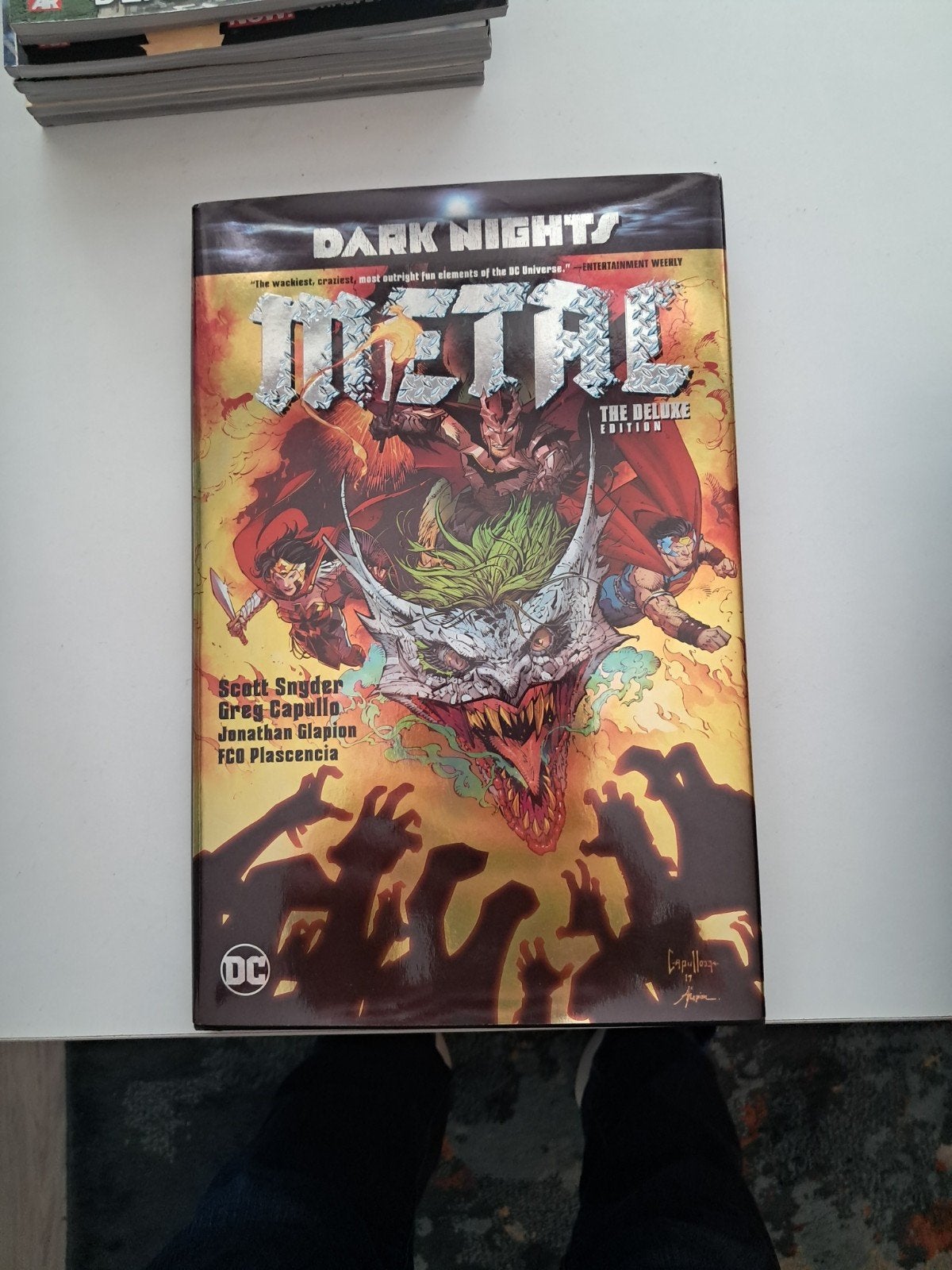 Batman: Dark Nights Metal - The Deluxe Edition (Hardcover), Boeken, Eén stripboek, Ophalen of Verzenden, Zo goed als nieuw, Scott Snyder, Greg Capullo