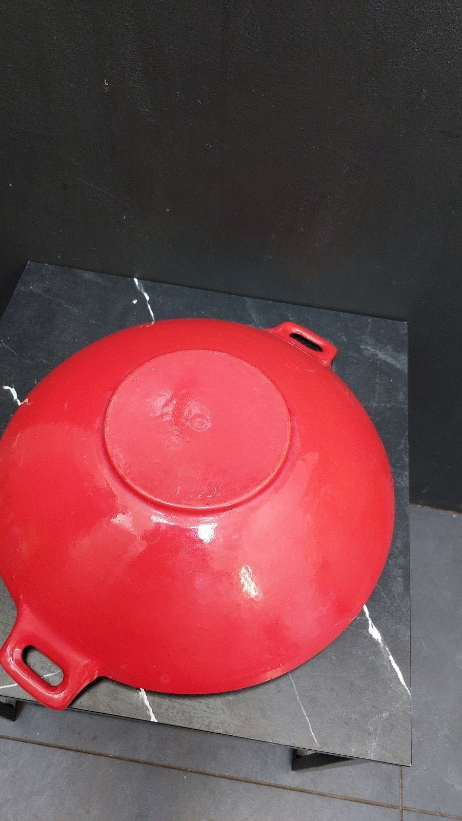 te koop wok gietijzer pan, Ophalen of Verzenden, Gietijzer, Wok