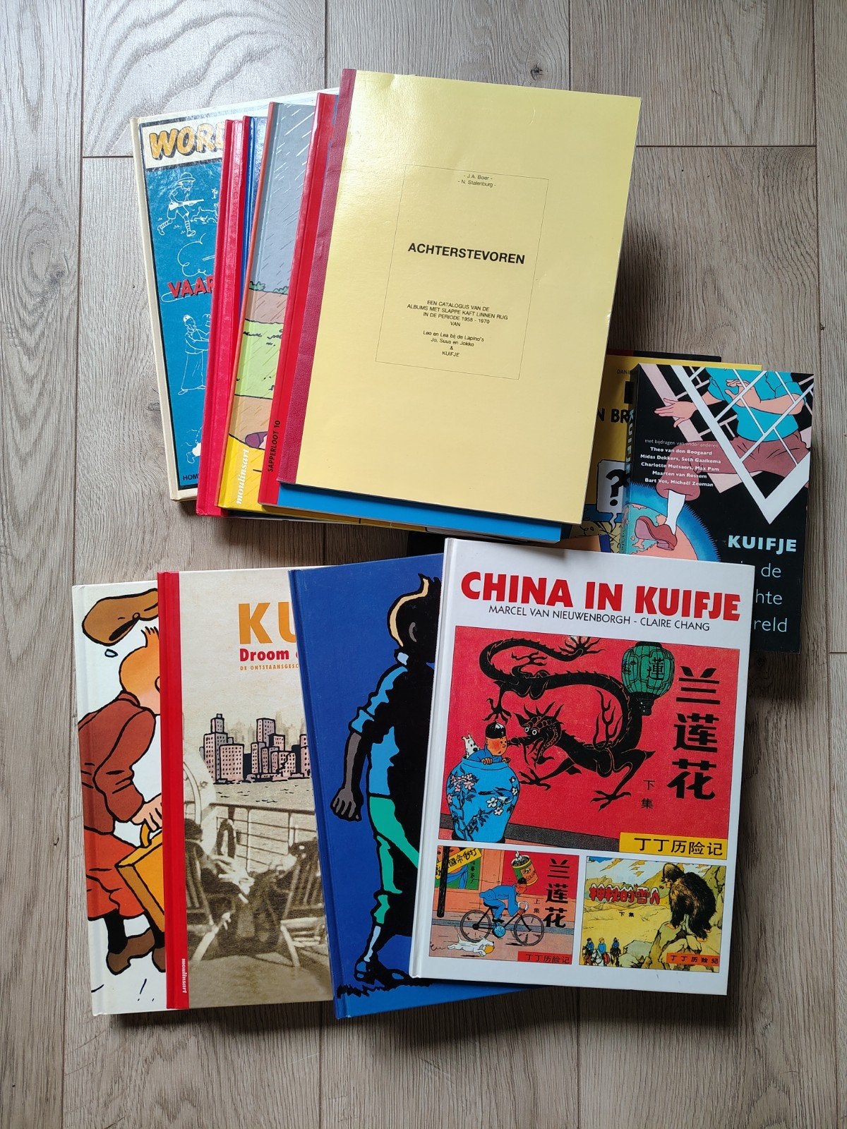 Kuifje Boeken Collectie - Diverse Titels, Meerdere stripboeken, Ophalen of Verzenden, Gelezen, Hergé