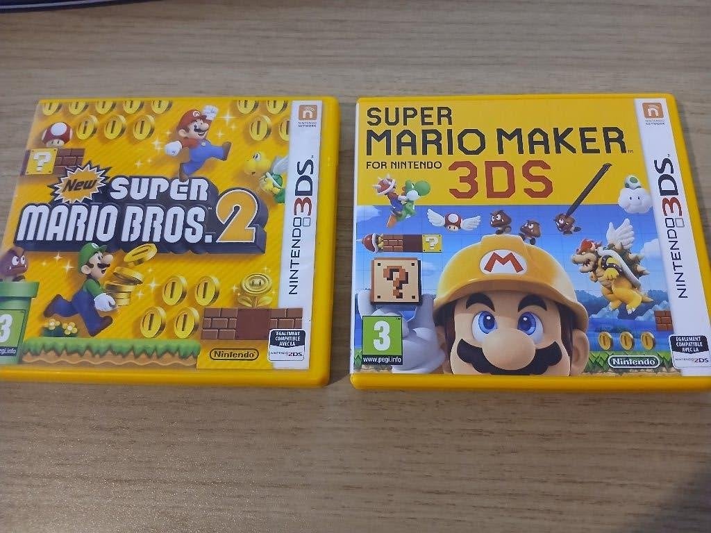New Super Mario Bros. 2 + Super Mario Maker 3DS, Spelcomputers en Games, 1 speler, Verzenden, Zo goed als nieuw, Vanaf 3 jaar