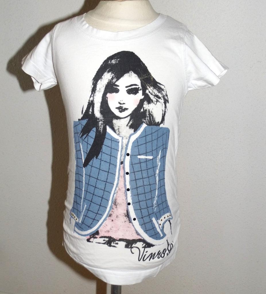 leuk Vinrose tuniek shirt maat 86 - 92, Vinrose, Meisje, Ophalen of Verzenden, Zo goed als nieuw