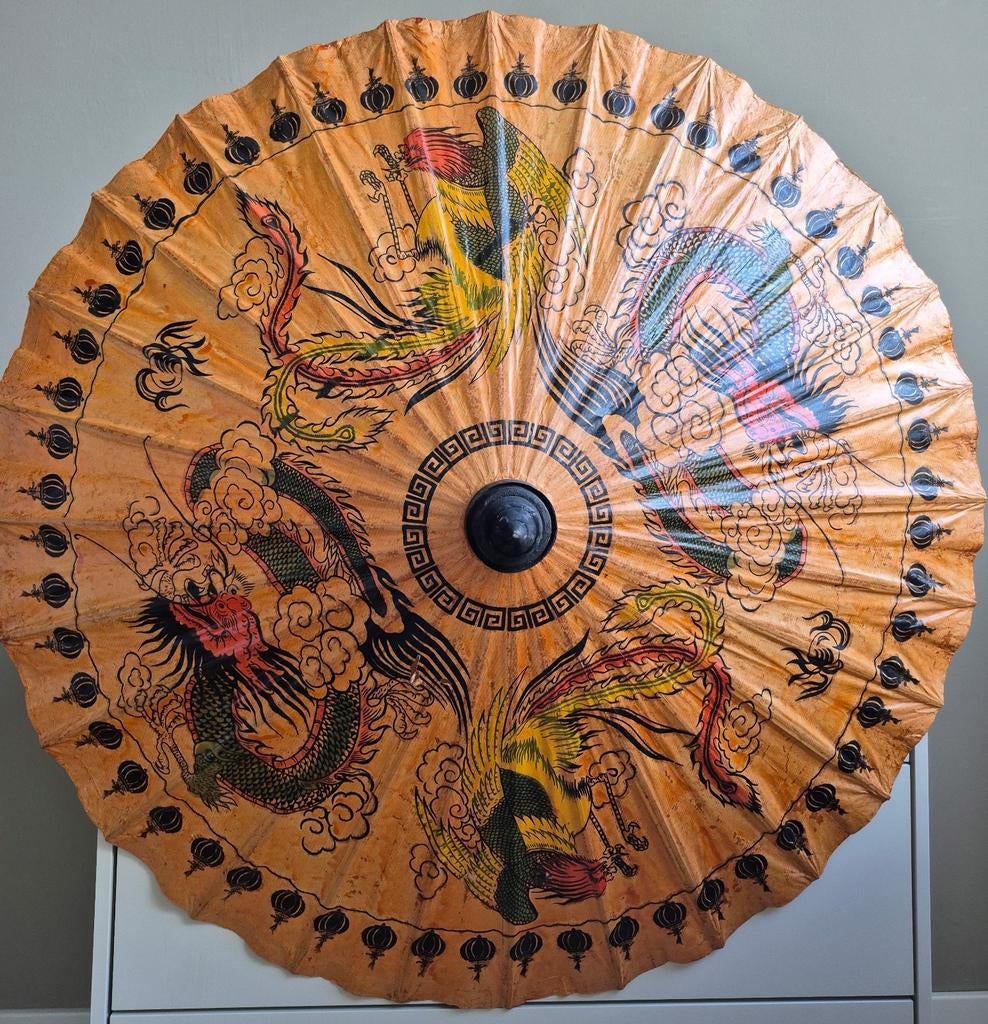 Grote papieren paraplu uit china, Ophalen of Verzenden