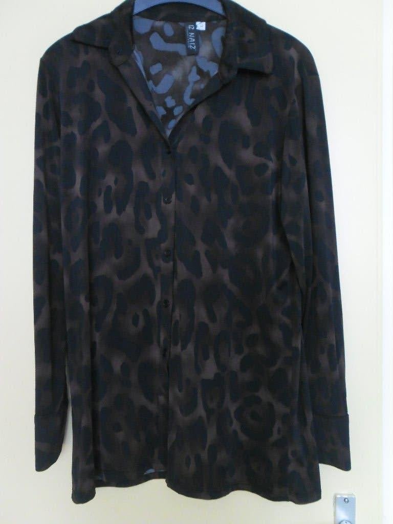 Nieuwe dames blouse Maat L, Iz naiz, Zwart, Maat 42/44 (L), Nieuw