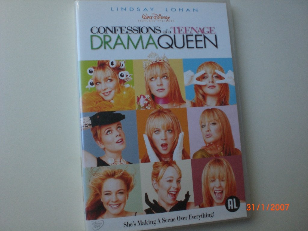dvd Confessions of a Teenage Drama Queen Lindsey Lohan Adam, Bonusmateriaal, Engels, Alle leeftijden, Nederlands