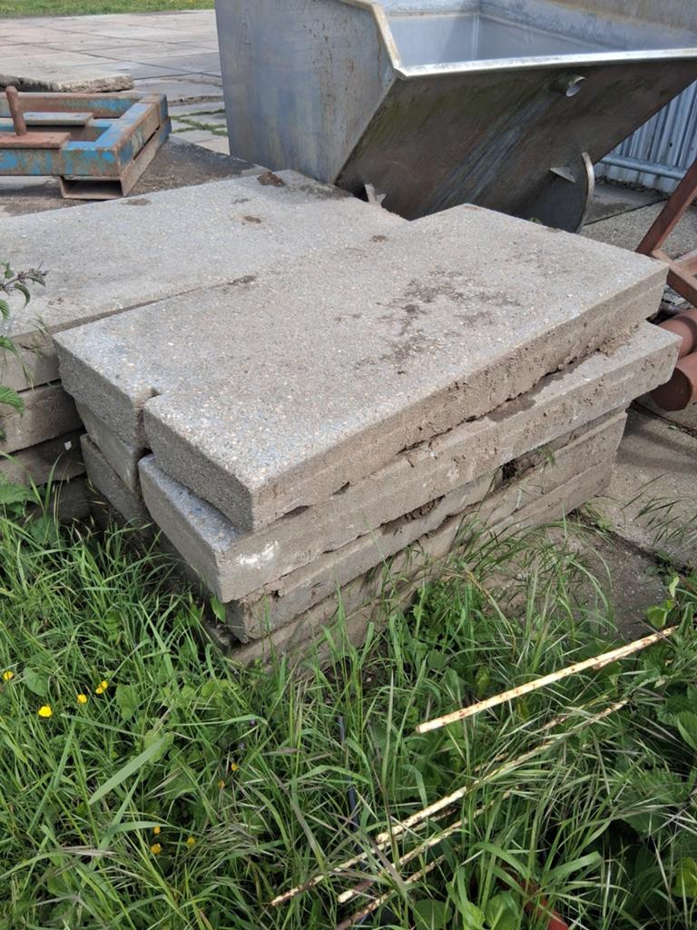 Beton plaat, Tuin en Terras, Tegels en Klinkers, Ophalen of Verzenden, Beton, Overige typen