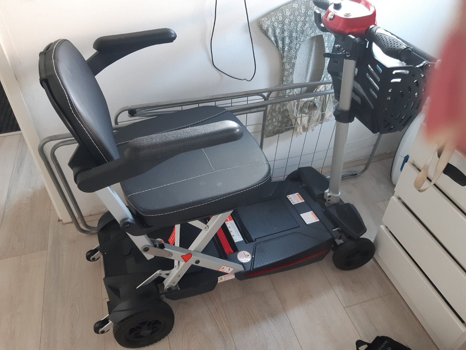scootmobiel 3 maanden oud, Diversen, Ophalen, Inklapbaar, Zo goed als nieuw
