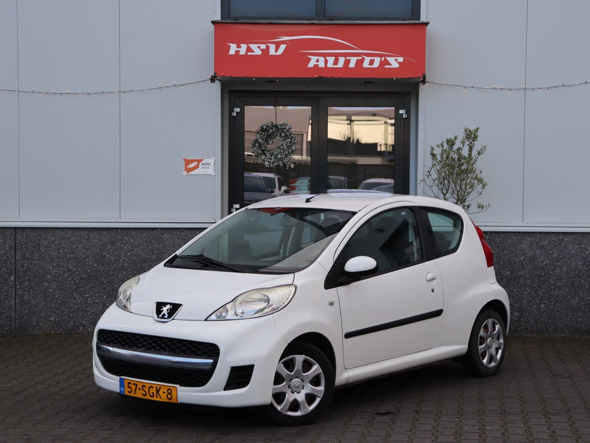 Peugeot 107 1.0-12V XS airco 4-deurs org NL, Auto's, Voorwielaandrijving, Euro 5, Gebruikt, 4 stoelen