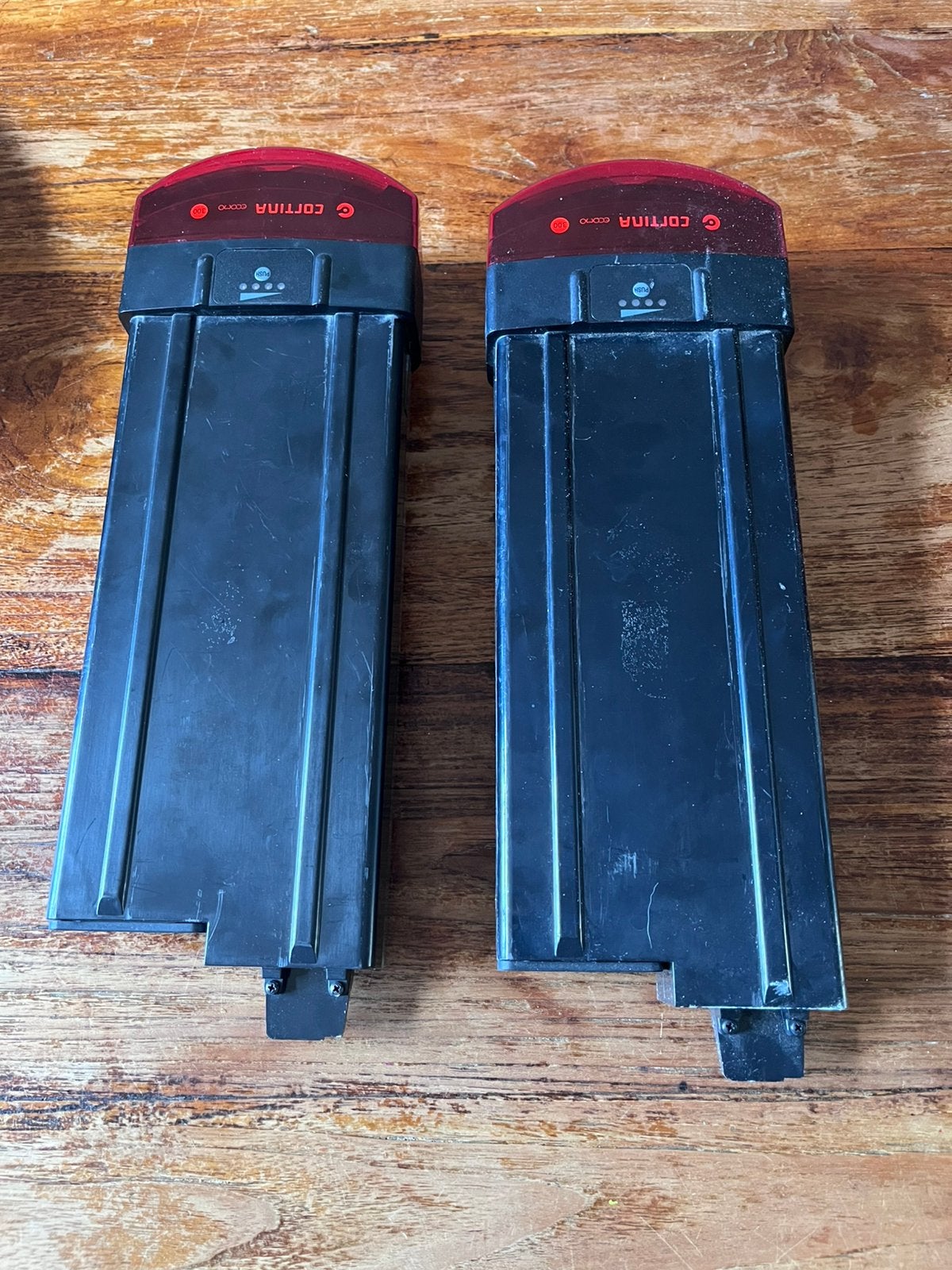 2x Cortina ecomo accu 36V, 300W, Fietsen en Brommers, Gebruikt