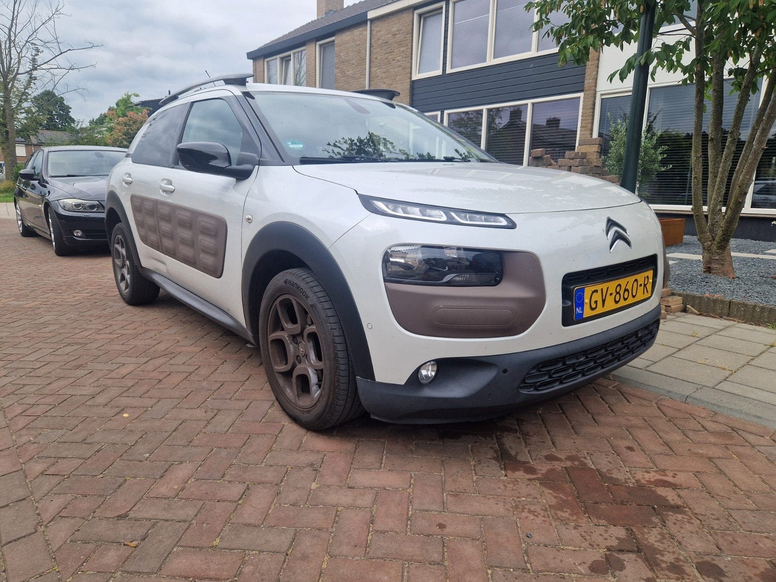 Citroën C4 Cactus 1.2 E-thp 110 2015 Wit, Auto's, 40 €/maand, 1199 cc, Leder en Stof, Wit
