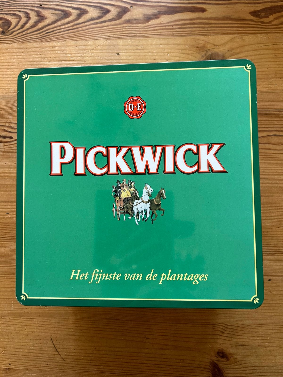 Groot Pickwick blik. D.E Thee blik, Verzamelen, Ophalen, Zo goed als nieuw, Overige