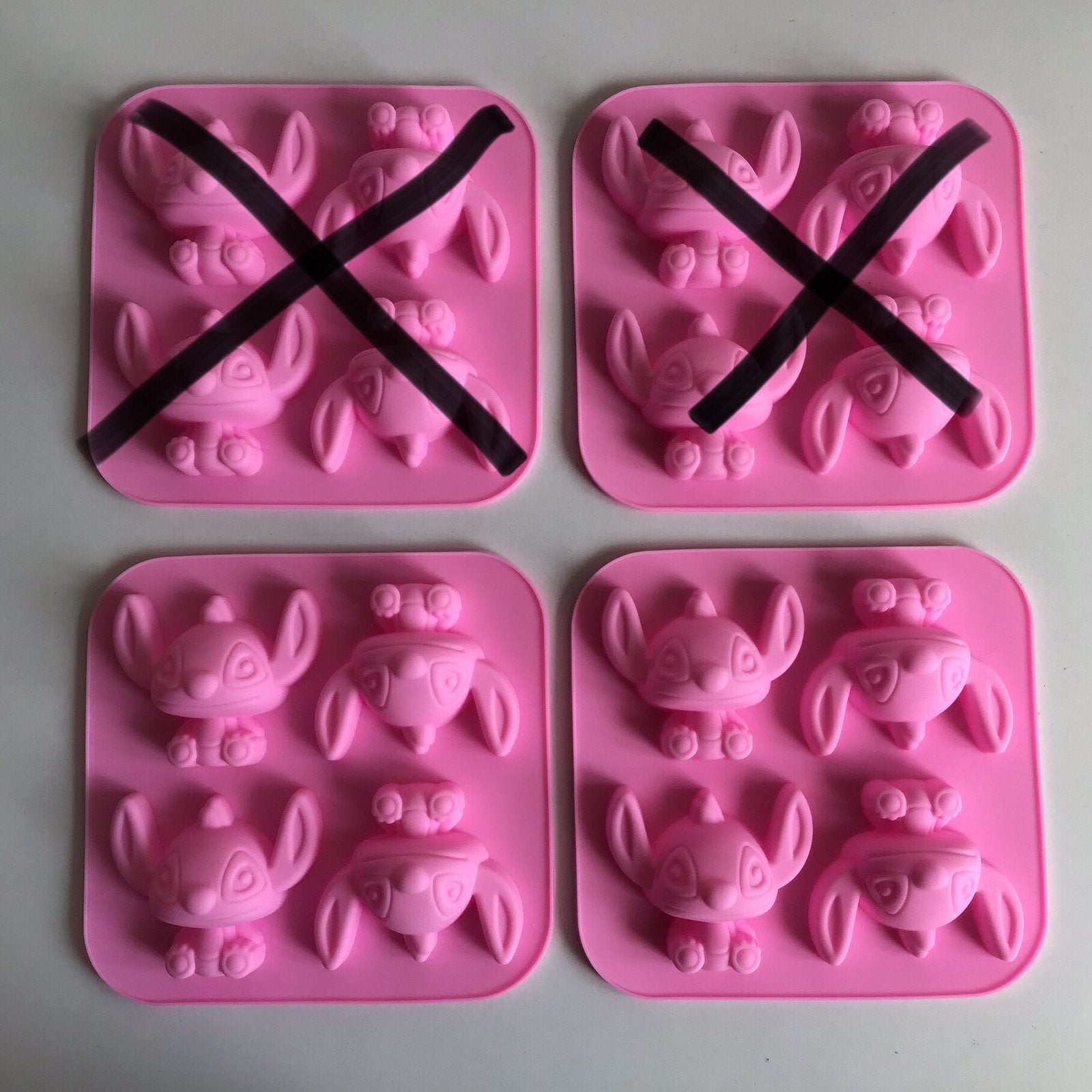 Siliconen bakvorm mal Stitch zeep snoep cake gips koek vorm, Ophalen of Verzenden, Nieuw, Bakvorm