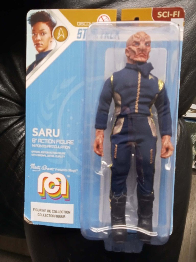 Saru Star Trek action Figure 8"nieuw in verpakking, Ophalen of Verzenden, Nieuw