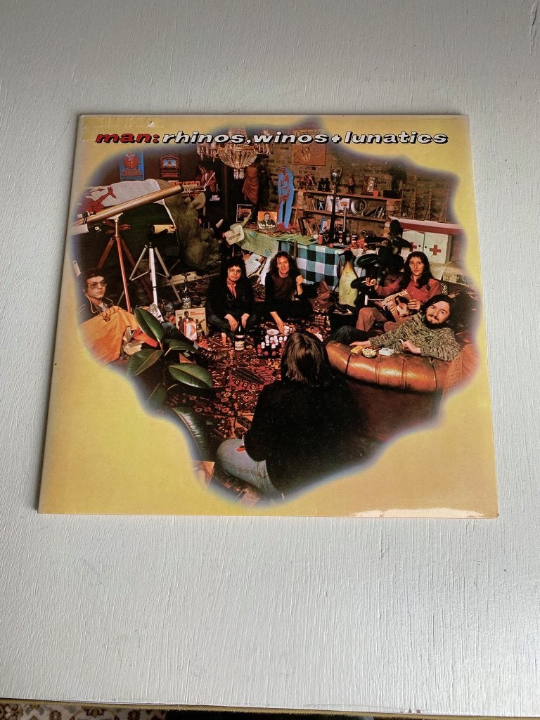 Man - Rhinos, Winos And Lunatics LP, Progressive, Ophalen of Verzenden, 12 inch, Originele persing