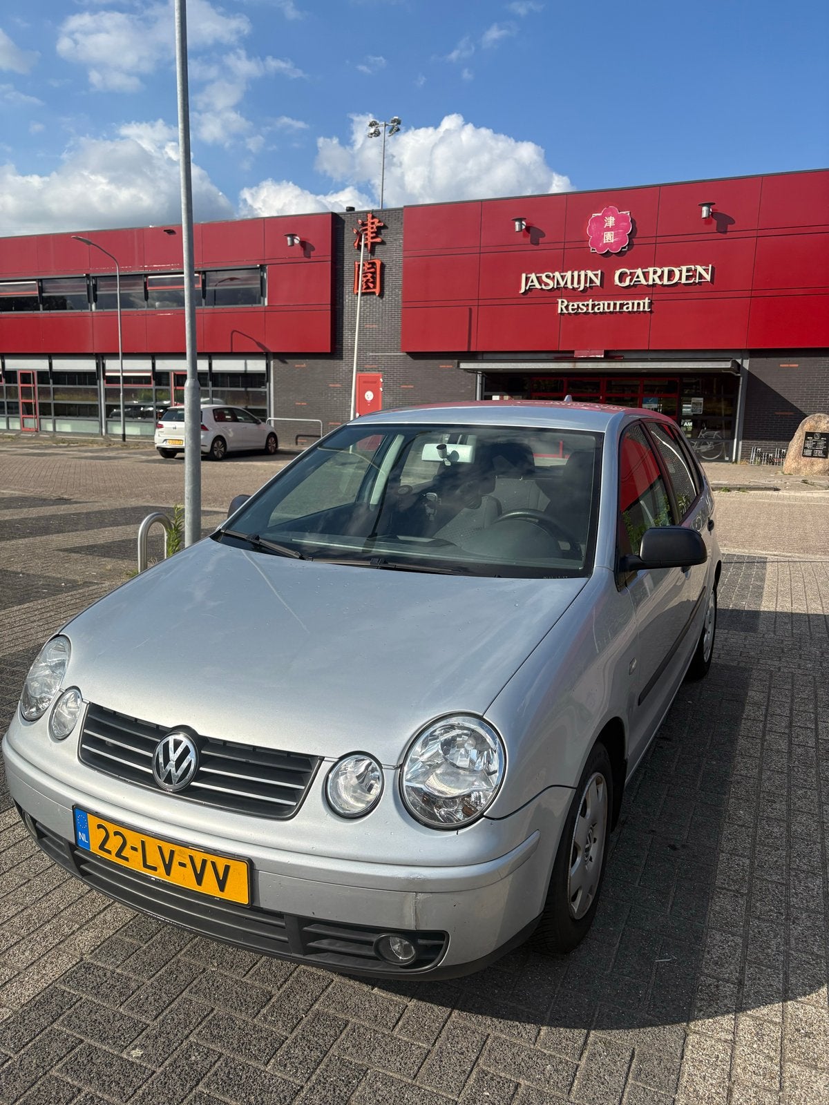 Volkswagen Polo 1.4 55KW 2003 Grijs, Auto's, Voorwielaandrijving, 15 km/l, 4 cilinders, Origineel Nederlands