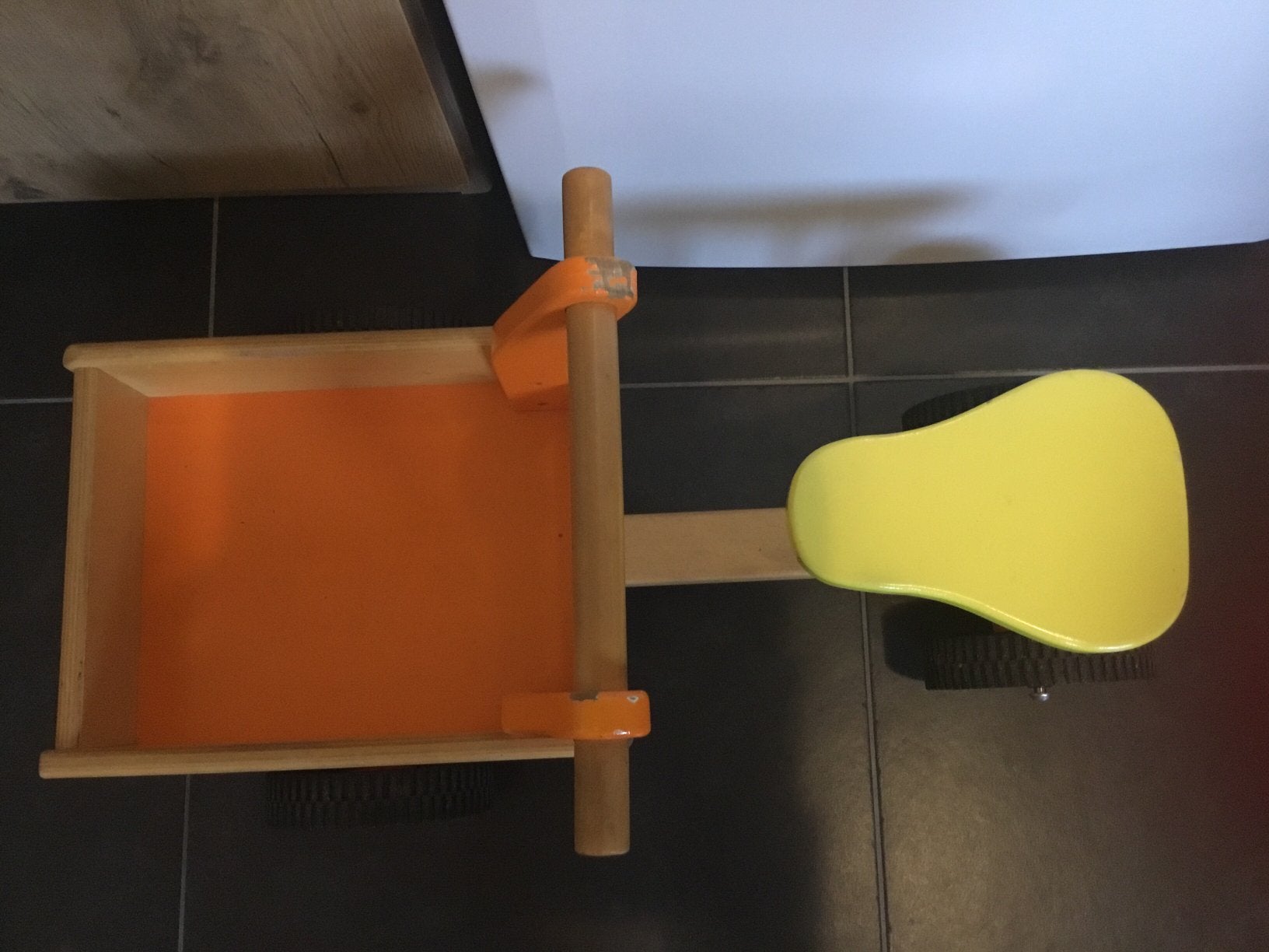 Bakfietsje te koop, Kinderen en Baby's, Ophalen, Gebruikt, Loopvoertuig