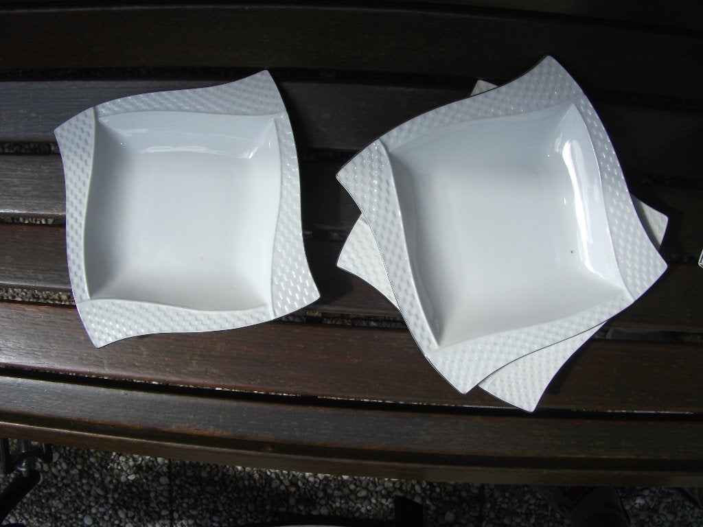 Gebaksbordjes, Huis en Inrichting, Keuken | Servies, Ophalen of Verzenden, Zo goed als nieuw, Bord(en), Overige stijlen