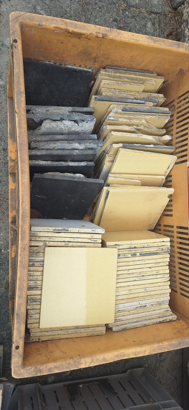 Antieke wandtegels, Ophalen, Overige materialen, Minder dan 20 cm, Minder dan 20 cm