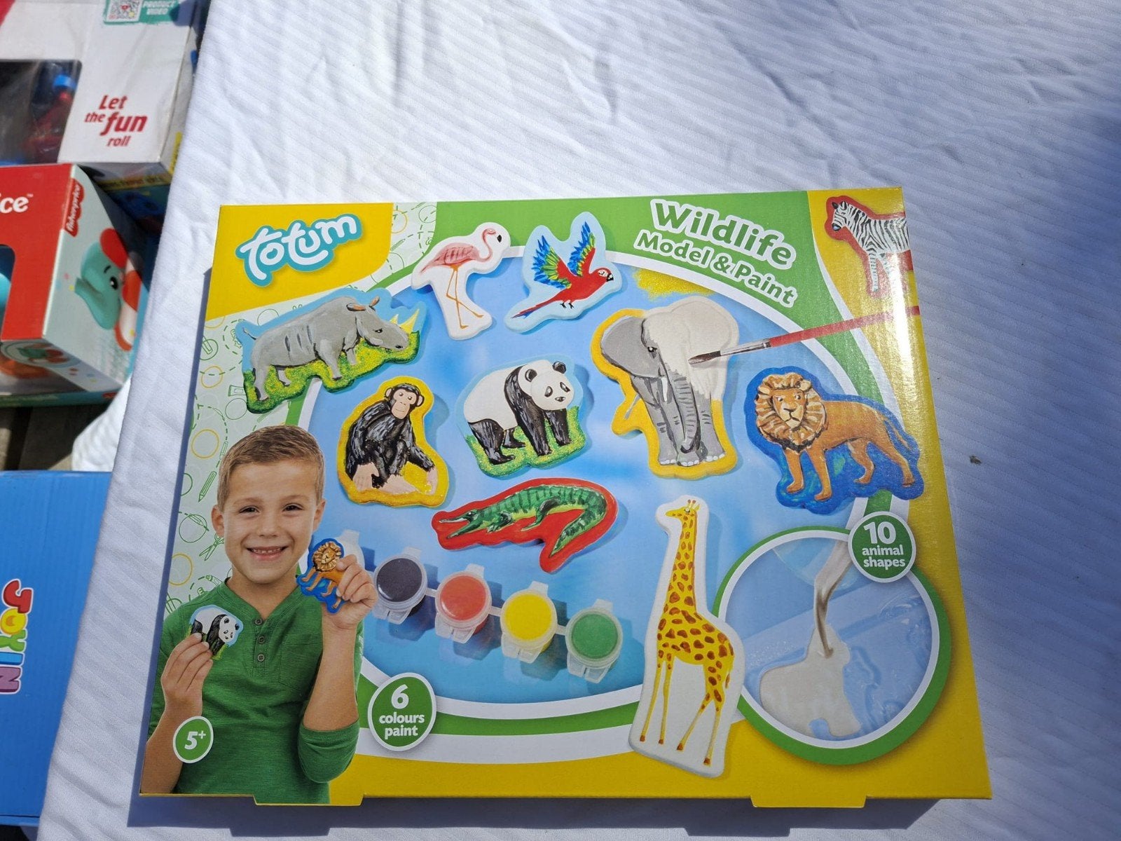 Totum Wildlife Model & Paint knutselset, Kinderen en Baby's, Ophalen of Verzenden, Nieuw, Knutselen