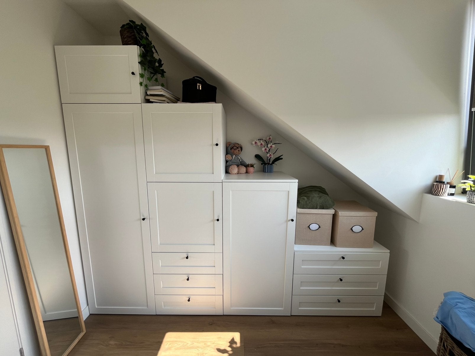 PLATSA kast ikea, Huis en Inrichting, Kasten | Kledingkasten, Ophalen, 200 cm of meer, Met klep(pen), 50 tot 100 cm